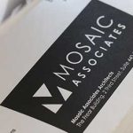 Mosaic Associates Architect logo shown on a request for proposals